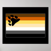 Gay Beer Pride Flag Poster (Voorkant)