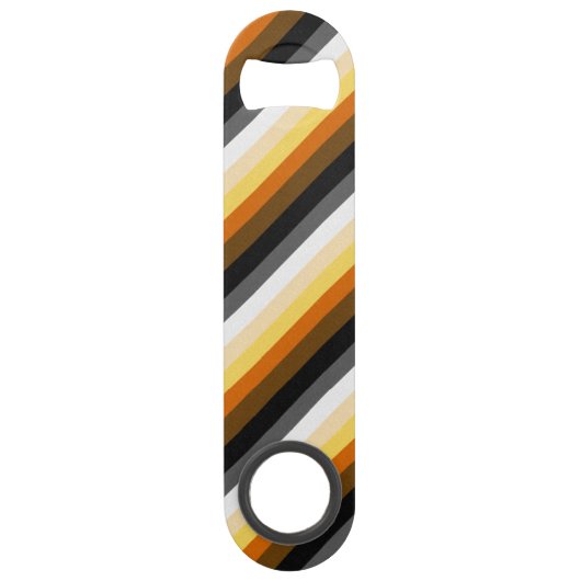 Gay Beer Pride Flag Speed Flessenopener (Voorkant)