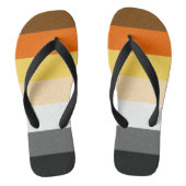 Gay Beer Pride Flag Teenslippers (Voetbed)