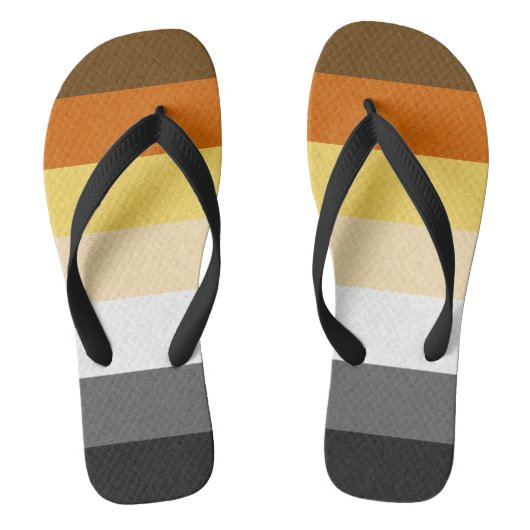 Gay Beer Pride Flag Teenslippers (Voetbed)