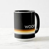 Gay Beer Pride Flag woof Mok (Voorkant rechts)