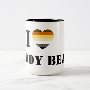 GAY BEER PRIDE I HEART DADDY BEER TWEEKLEURIGE KOFFIEMOK