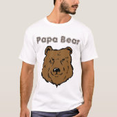 Gay Beer pride Papa Beer T-shirt (Voorkant)