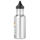 Gay Beer Pride Stapelde Love Waterfles (Rechts)