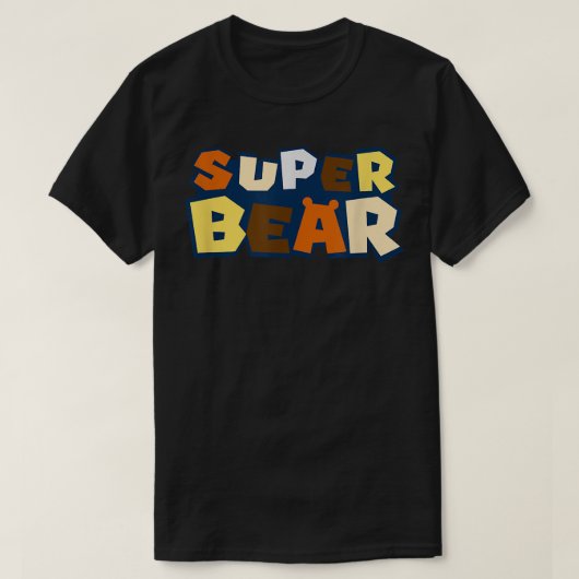 Gay beer shirt met beer trots vlag superbeer homo (Design voorkant)