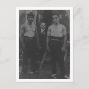 Gay-bemoeienis met circusacrobaten Briefkaart