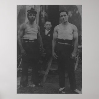  Gay-bemoeienis met circusacrobaten Poster