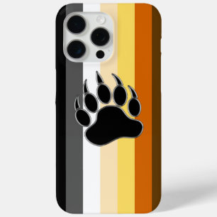Gay beren trots vlag Beerpoot iPhone 15 Pro Max Hoesje