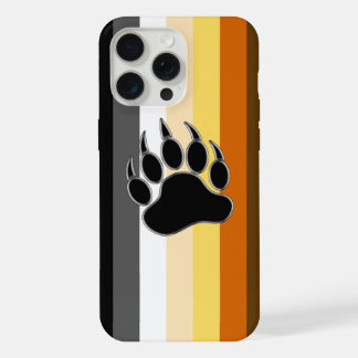 Gay beren trots vlag Beerpoot iPhone 15 Pro Max Case
