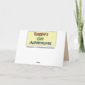 Gay Birthday Kaart (Achterkant)