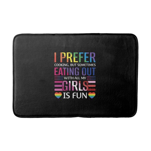 Gay Bisexual Pride Flag LGBTQ Badmat (Voorkant)