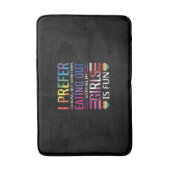 Gay Bisexual Pride Flag LGBTQ Badmat (Voorkant Verticaal)