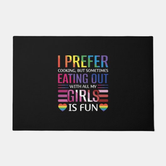 Gay Bisexual Pride Flag LGBTQ Deurmat (Voorkant)
