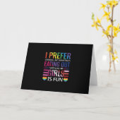 Gay Bisexual Pride Flag LGBTQ Kaart (Gele Bloem)