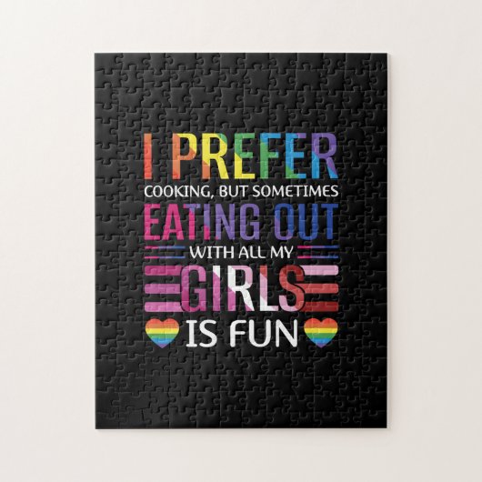 Gay Bisexual Pride Flag LGBTQ Legpuzzel (Verticaal)