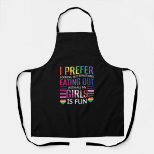 Gay Bisexual Pride Flag LGBTQ Schort