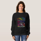 Gay Bisexual Pride Flag LGBTQ Trui (Voorkant volledig)