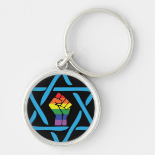 Gay Black Jewish Sleutelhanger