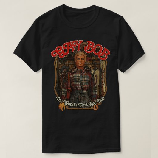Gay Bob Doll 1977 T-shirt (Design voorkant)