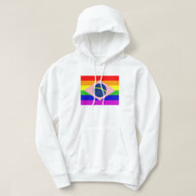 GAY BRAZILIL MET RAINBOW EN BRAZILIAANSE VLAG