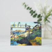 Gay Bridge Maine Verenigde Staten Briefkaart (Staand voorkant)