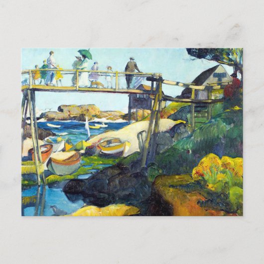 Gay Bridge Maine Verenigde Staten Briefkaart (Voorkant)