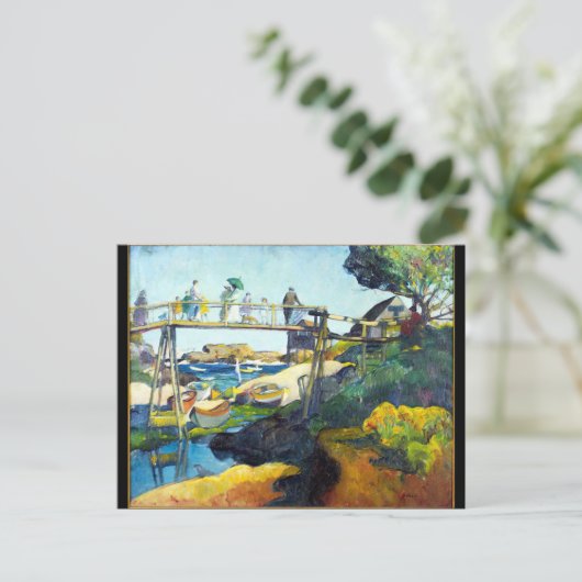 Gay Bridge Maine Verenigde Staten Briefkaart (Staand voorkant)