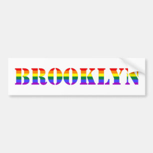 Gay Brooklyn bumpersticker