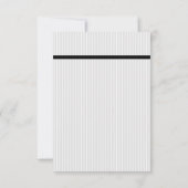 Gay Bruiloft Dubbele Boog Stropdassen Classic RSVP (Achterkant)