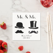  gay bruiloft servetten (Insitu)