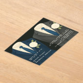 Gay bruiloft twee bruidegoms in pakken en Stropdas Acryl Uitnodigingen (Laagn)