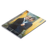 Gay bruiloft twee kamers herdenkingsfoto notitieboek (Linkerzijde)