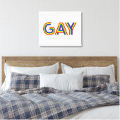 GAY CANVAS AFDRUK (Insitu (Slaapkamer))