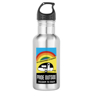 Gay caravan camping waterfles 