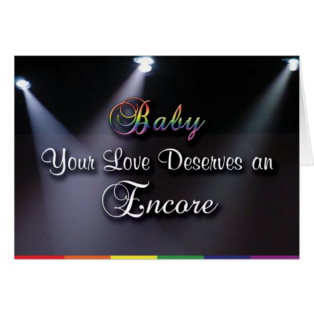 Gay Cards - Liefdescore (Voorkant Horizontaal)