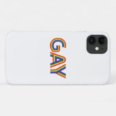 GAY Case-Mate iPhone CASE (Achterkant (horizontaal))