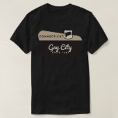 Gay City State Park Connecticut Welkomstbord T-shirt (Design voorkant)