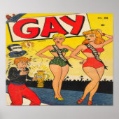 Gay Comics - Comic Book Poster (Voorkant)