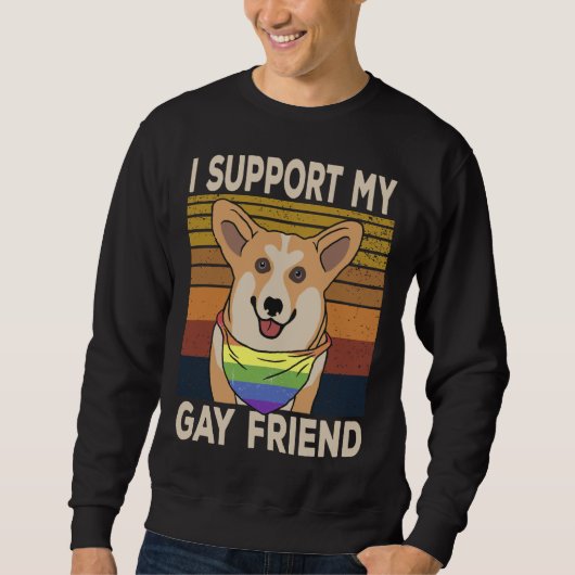Gay Corgi Dog 777 Trui (Voorkant)