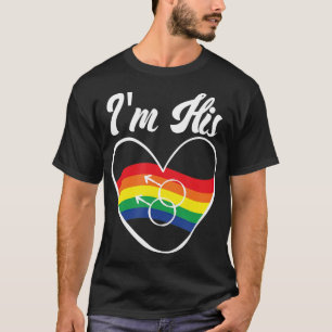 Gay Couple Gifts overeenkomend met LGB in zijn hom T-shirt