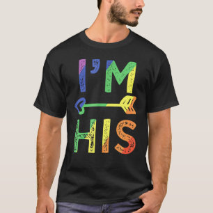 Gay Couple Matching I'm'n lg Pride T-shirt