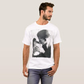  Gay Couple Passion Kiss T-shirt (Voorkant volledig)