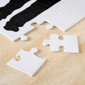 Gay Couple Silhouette Legpuzzel (Zijkant)