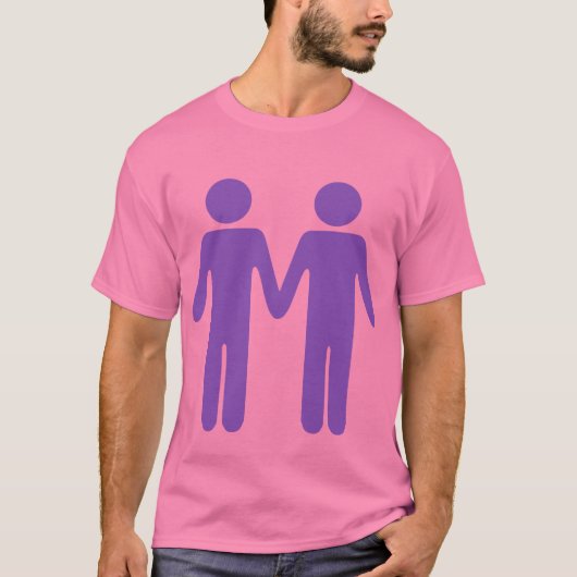 Gay Couple T-shirt (Voorkant)
