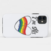 Gay Couples Matching LGBT Ik ben zijn Gay Pride Case-Mate iPhone Case (Achterkant (horizontaal))