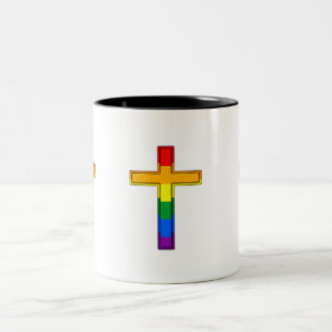 Gay Cross Tweekleurige Koffiemok