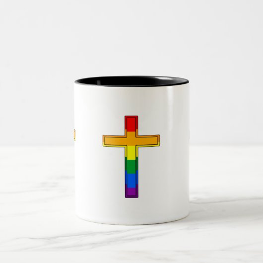 Gay Cross Tweekleurige Koffiemok (Center)