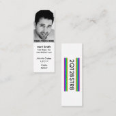 Gay Cruise Card Mini Visitekaartje (Voorkant / Achterkant)