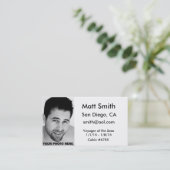 Gay Cruise Card Visitekaartje (Staand voorkant)