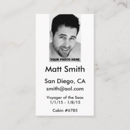 Gay Cruise Card Visitekaartje